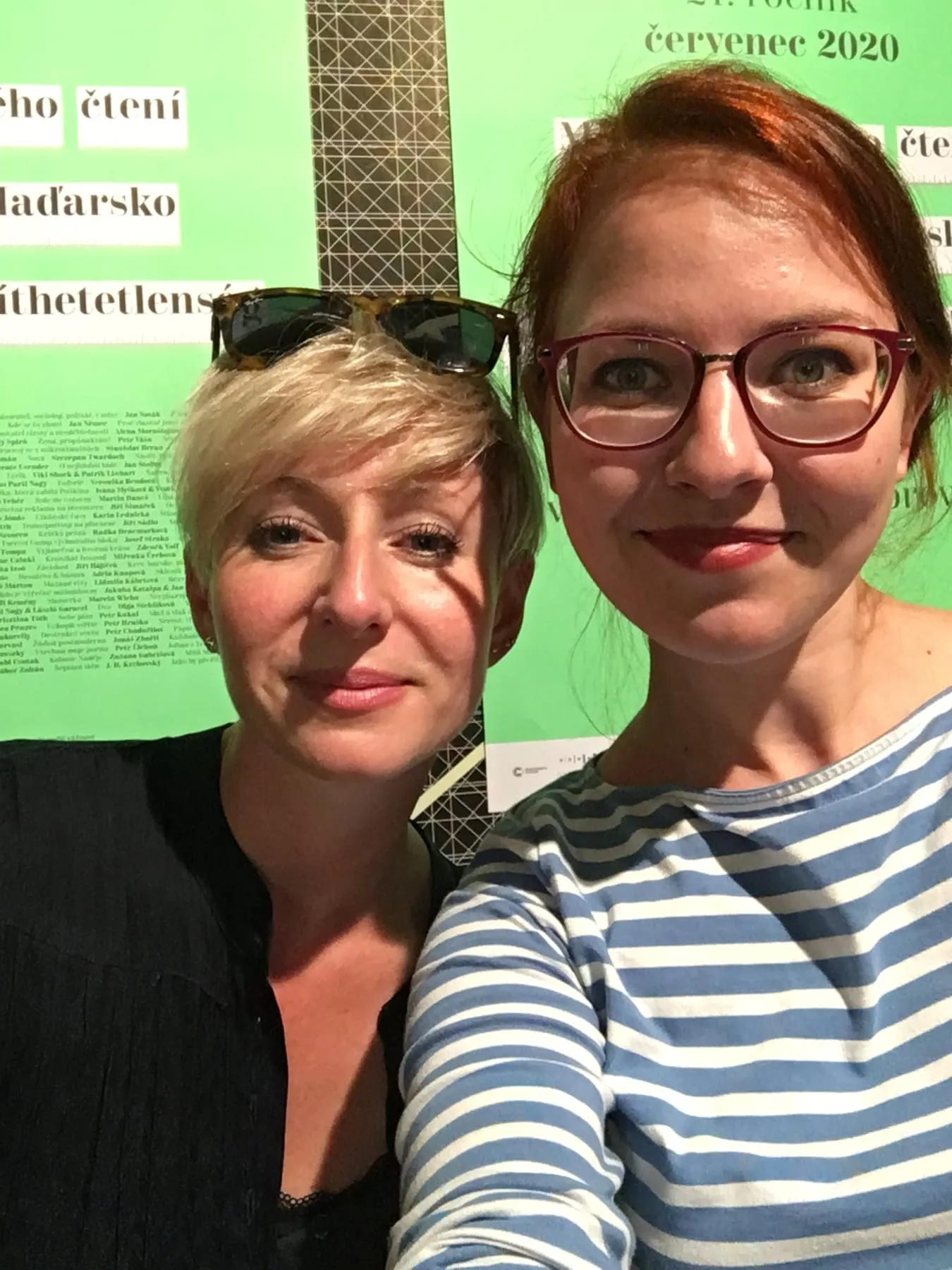 Natáčení podcastu pro Měsíc autorského čtení 2020
